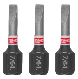 Puntas Shockwave Plana GEN4 Milwaukee - SL0,6x4,5x25mm (3uds) Puntas Shockwave Plana GEN4 Milwaukee - SL0,6x4,5x25mm (3uds)